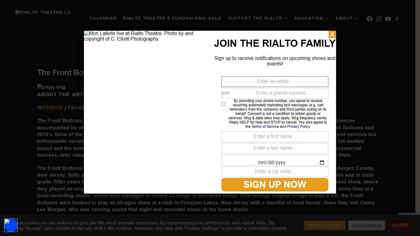 The Front Bottoms - Rialto Theatre